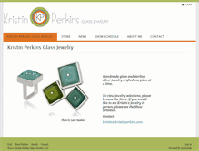 Tablet Screenshot of kristinperkins.com
